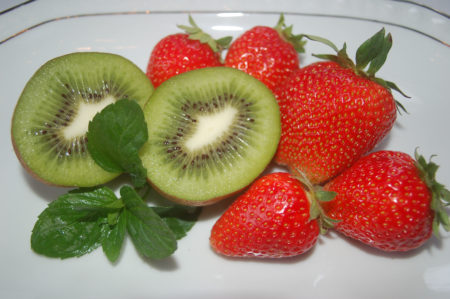 Erdbeeren & Kiwi